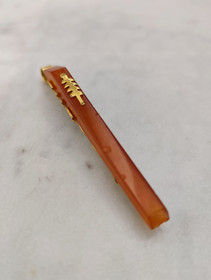 Vintage solmio / kravatti pidin Itä-meren Meripihkaa