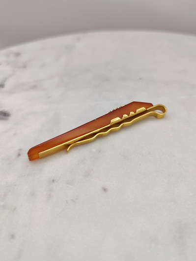 Baltic Amber tie pin