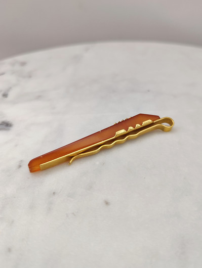 Baltic Amber tie pin