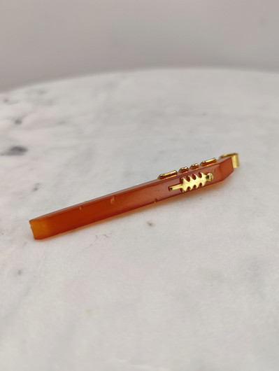 Baltic Amber tie pin