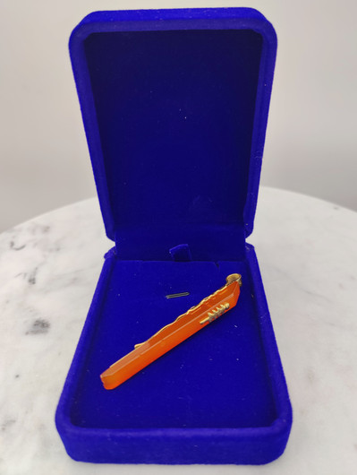 Baltic Amber tie pin