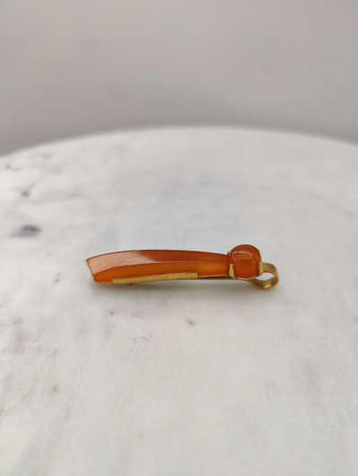 Baltic Amber tie pin
