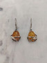 Vintage Baltic amber earrings