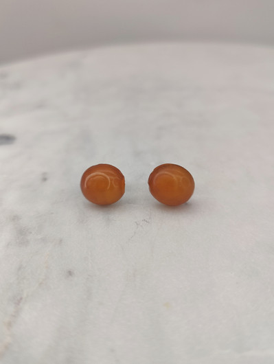 Vintage Baltic amber earrings