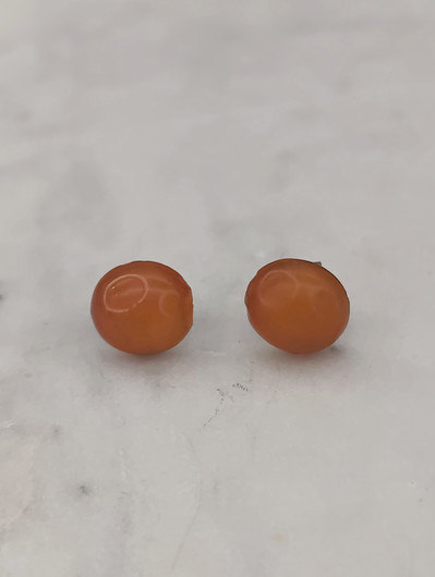 Vintage Baltic amber earrings