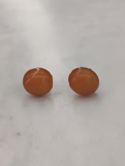 Vintage Baltic amber earrings