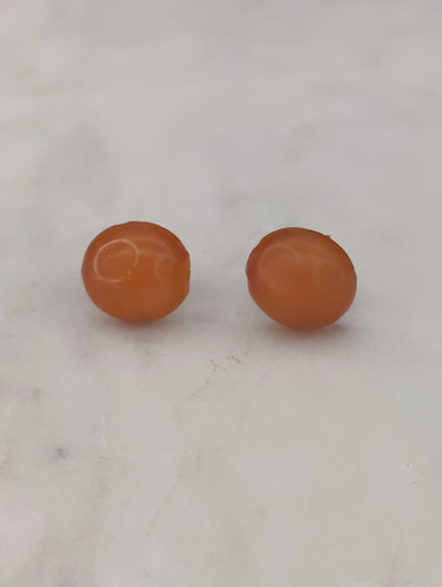 Vintage Baltic amber earrings