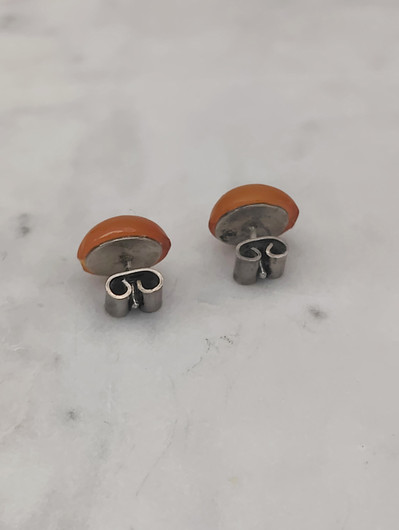 Vintage Baltic amber earrings