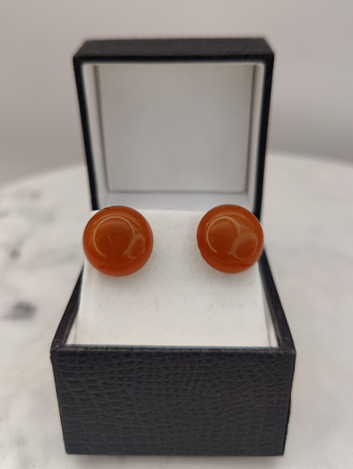 Vintage Baltic amber earrings