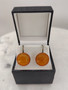 Vintage Baltic amber earrings