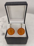 Vintage Baltic amber earrings