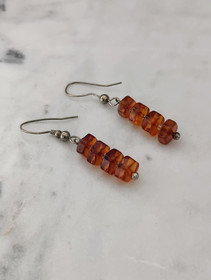 Vintage Itämeren meripihka korvakorut