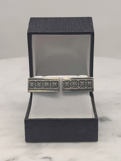 Vintage silver cufflinks 