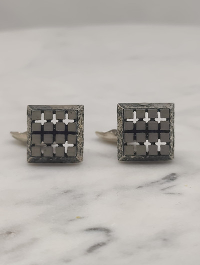 Vintage silver cufflinks 