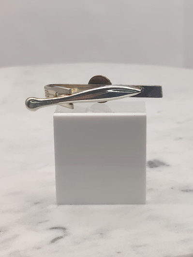 Vintage silver tie pin and cufflinks set