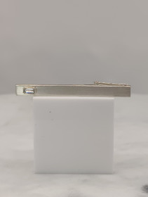 Vintage silver tie pin with stone