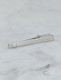 Vintage silver tie pin with stone