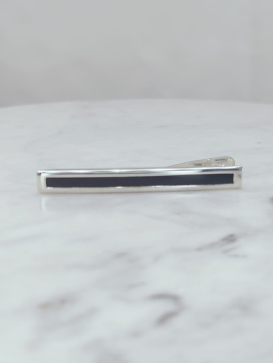 Vintage silver tie pin