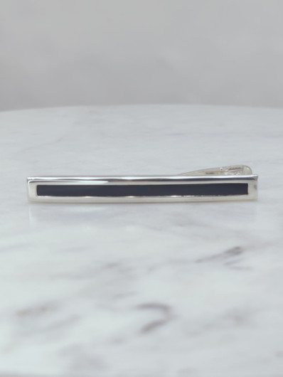 Vintage silver tie pin