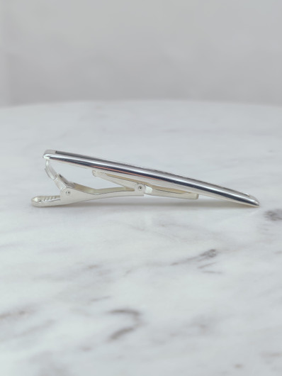 Vintage silver tie pin