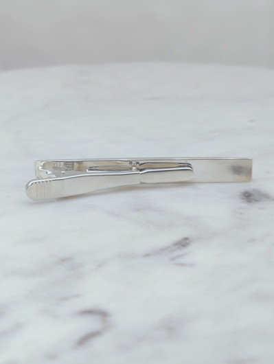 Vintage silver tie pin