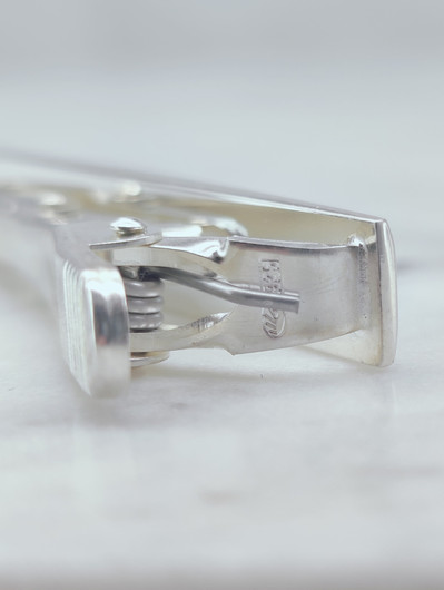 Vintage silver tie pin