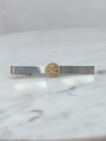 Vintage silver tie pin