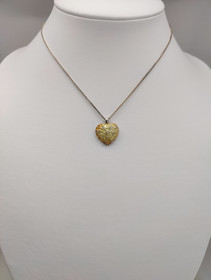 Vintage hopeinen setti riipus ketjulla ja korvakoruilla