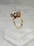 Vintage Quartz gold ring  