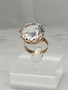 Vintage Quartz gold ring  