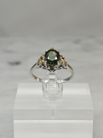 Vintage sapphire ring with 10ct gold (375) sapphire stones