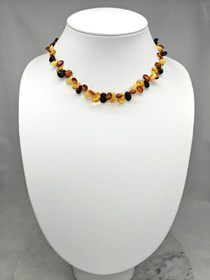 Itä-meren meripihka kaulakoru 48cm