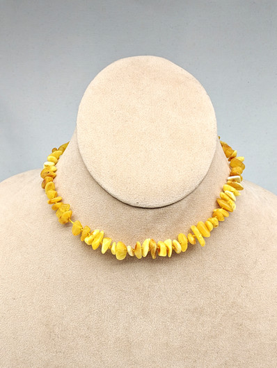 Baltic amber necklace 33cm
