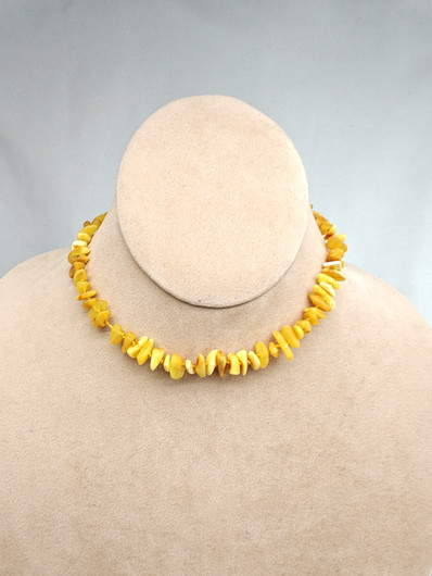 Baltic amber necklace 33cm