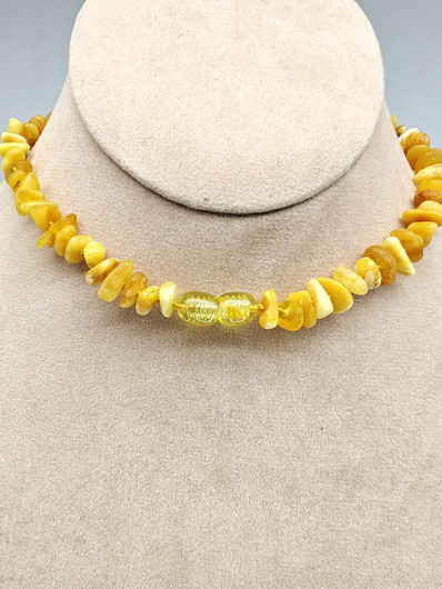 Baltic amber necklace 33cm