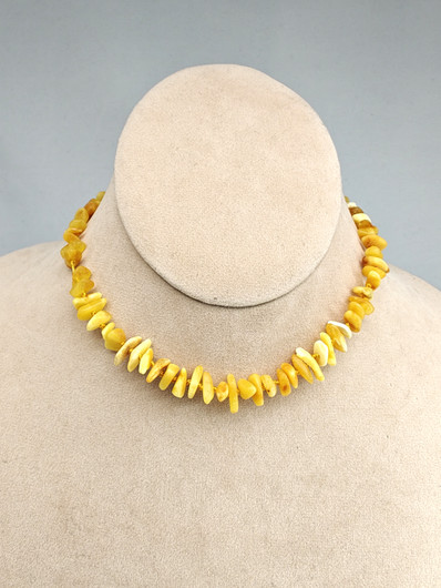 Baltic amber necklace 33cm