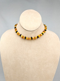 Itä-meren meripihka kaulakoru 33cm