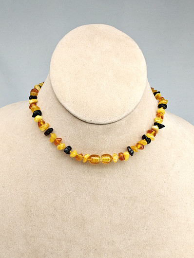 Baltic amber necklace 33cm