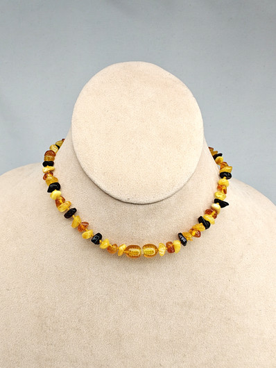 Baltic amber necklace 33cm