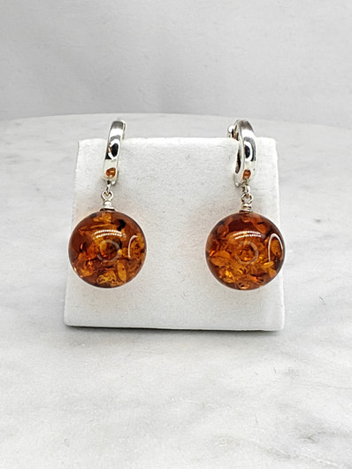 Baltic amber earrings