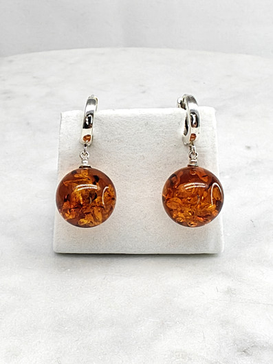Baltic amber earrings