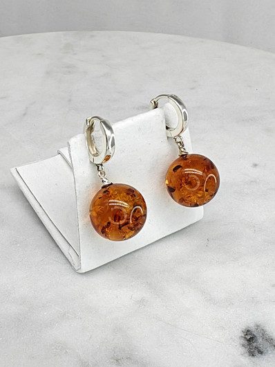 Baltic amber earrings