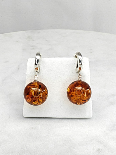 Baltic amber earrings