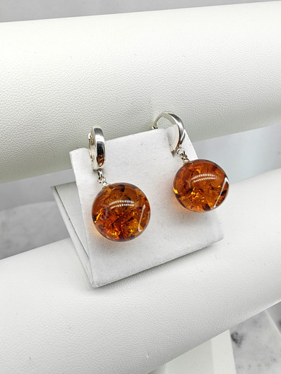 Baltic amber earrings