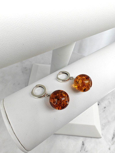 Baltic amber earrings