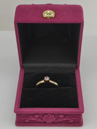 Vintage Sapphire gold ring  