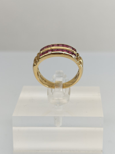 Vintage Ruby gold ring  