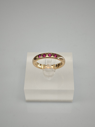 Vintage Ruby gold ring  
