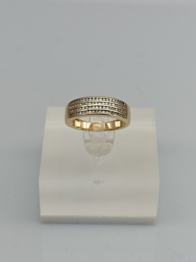 Vintage diamond gold ring  
