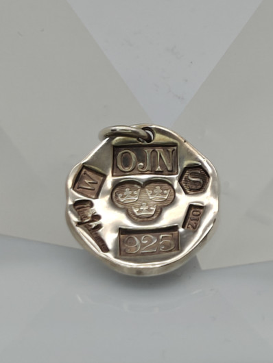 Vintage silver pendant /Owe Johansson